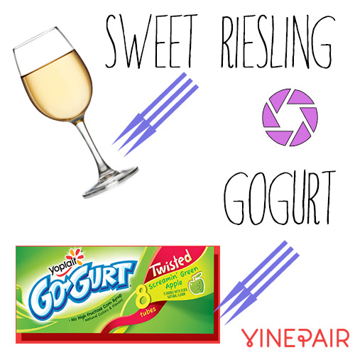 GoGurt se marie bien avec le doux Riesling