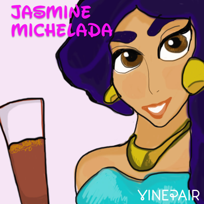 Jasmine boirait une michelada