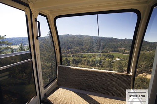 Sterling Vineyards a une vue magnifique