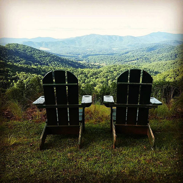 Ankida Ridge Vineyards a une vue magnifique