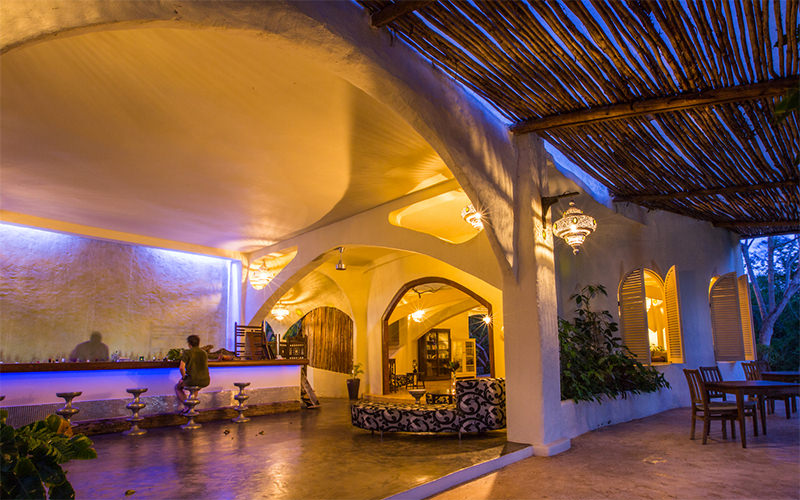 Le bar de Kilindi à Zanzibar.