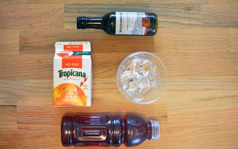 Faire de la sangria dans un avion