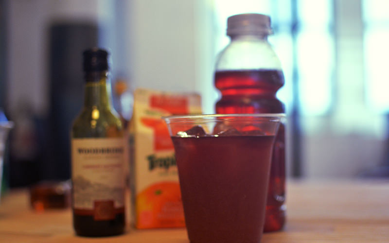 Faire de la sangria dans un avion
