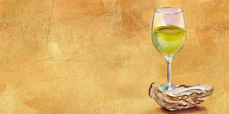 Accord huîtres et vin