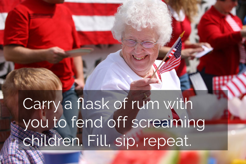 Astuces de survie du 4 juillet