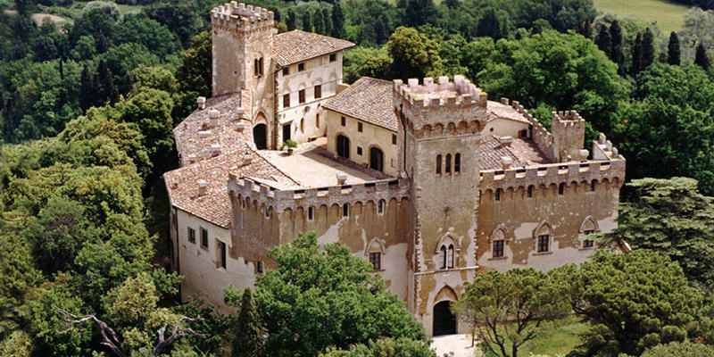 Votre propre château en Toscane