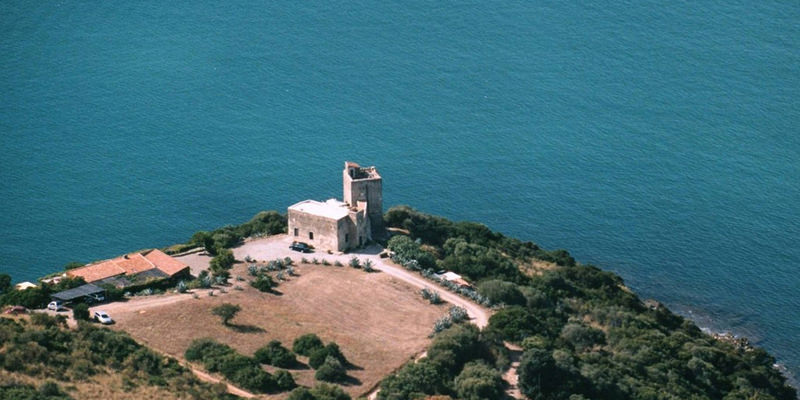 Sur les falaises de Toscane