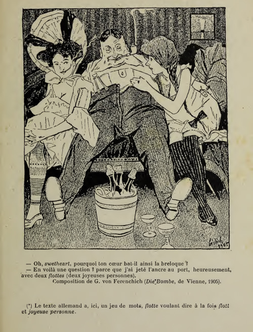 Champagne pour trois