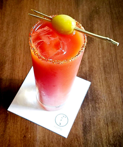 Bar Goto prépare des cocktails umami