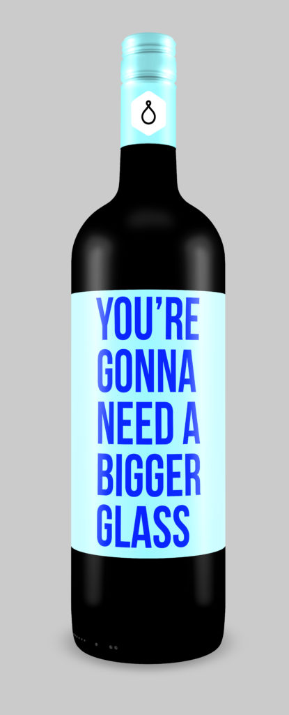 Nous allons avoir besoin d'un verre plus grand