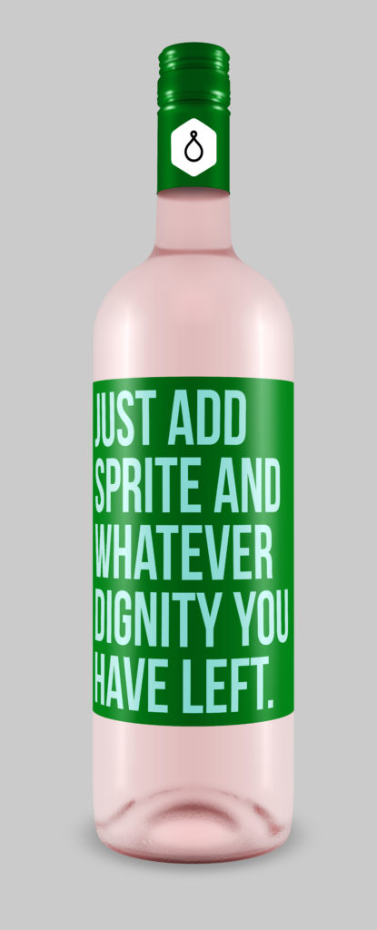 Ajoutez simplement Sprite et quelle que soit la dignité qui vous reste