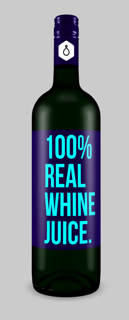 100% vrai jus de vin