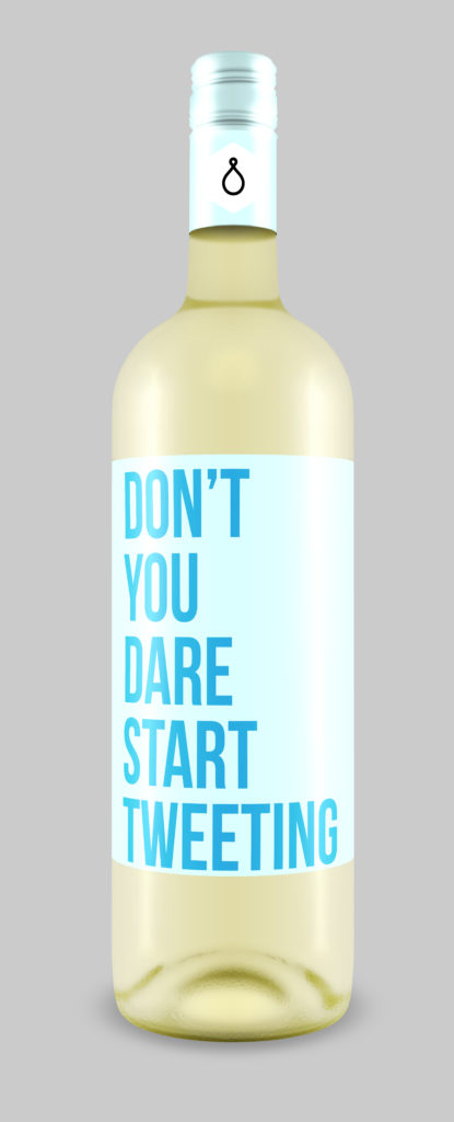 N'ose pas commencer à tweeter