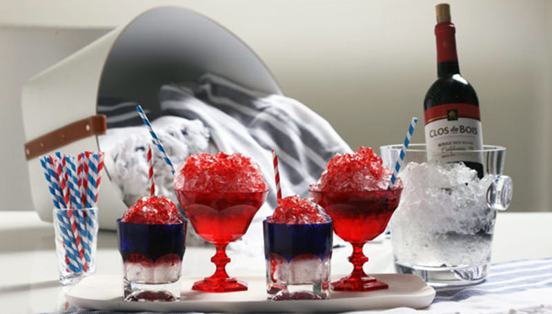 Ce sont des cônes de neige alcoolisés