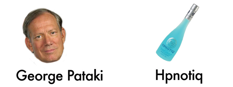 Que boirait George Pataki ?