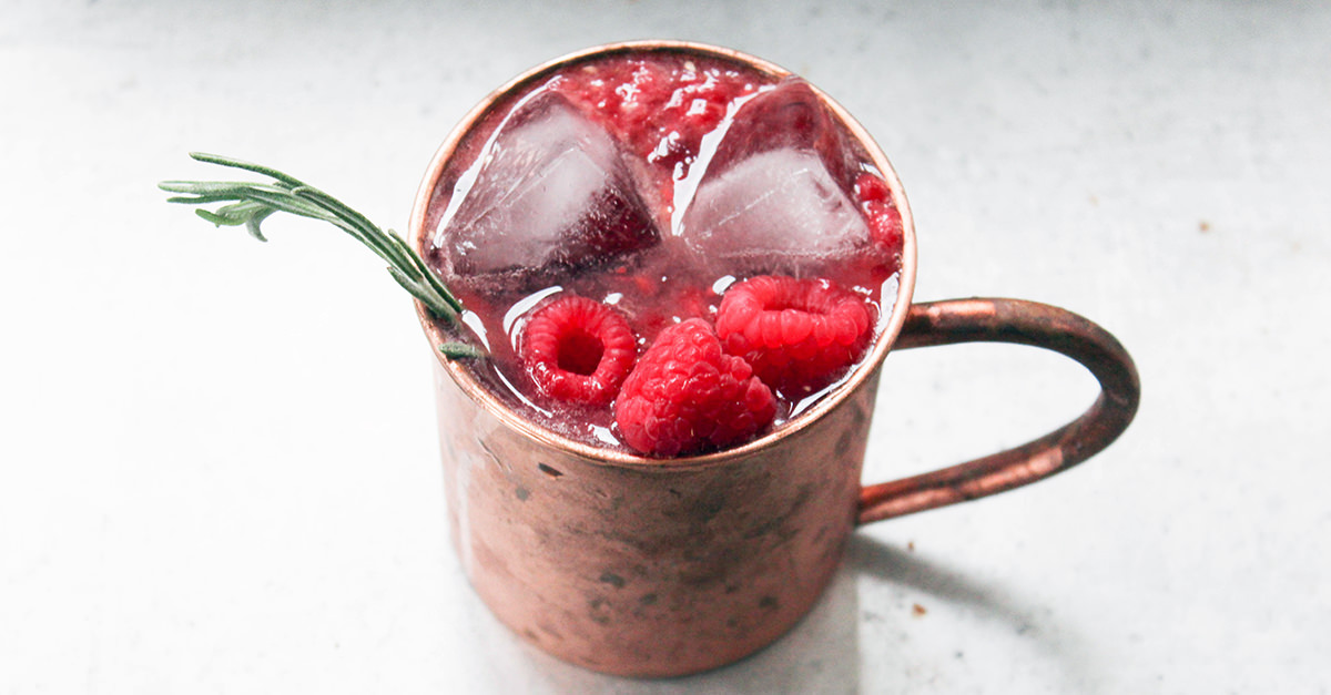 Mule de Moscou Framboise