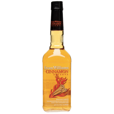 Les 10 marques de whisky à la cannelle les plus populaires Evan Williams Cinnamon Reserve