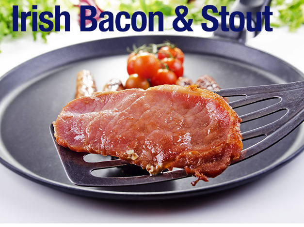 Paire bacon irlandais et stout