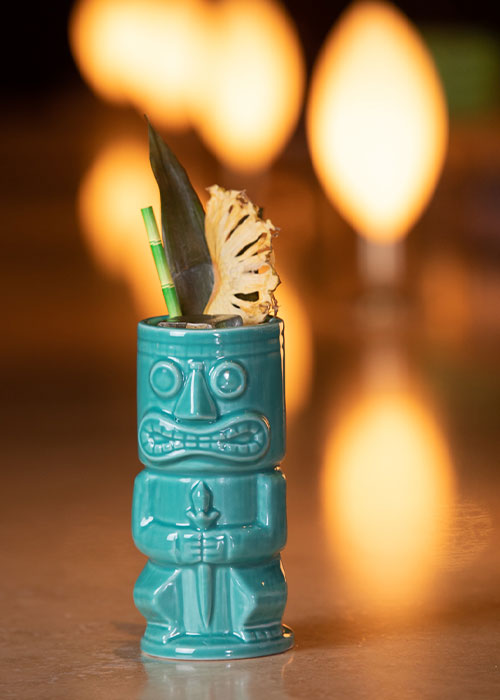 Le cocktail Temple of Doom de Casa Playa est un cocktail au vinaigre.