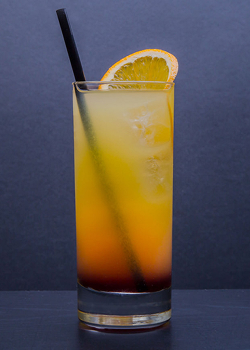 Un Tequila Sunrise est un excellent cocktail à réaliser avec du jus d'orange.