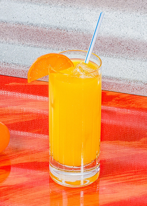 Le Fuzzy Navel est un excellent cocktail à réaliser avec du jus d'orange.