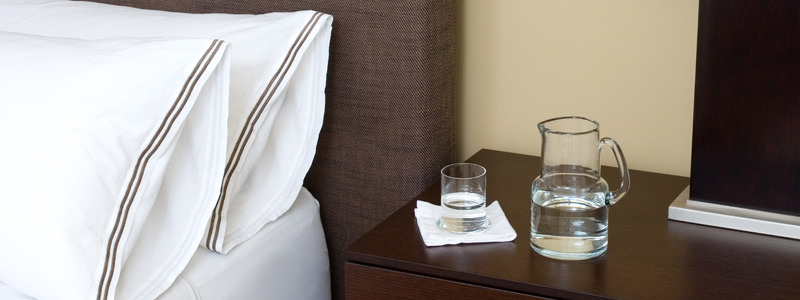 Buvez de l'eau avant de vous coucher.