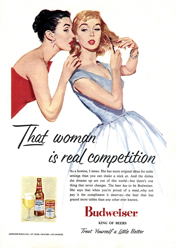 Années 1950 - Budweiser