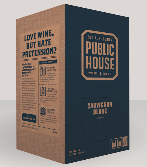 Le vin Public House a la meilleure image de marque.