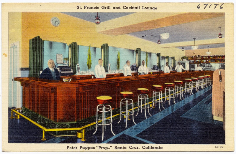 St. Francis Grill and Cocktail Lounge - Santa Cruz, Californie