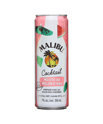 Malibu Rum, Watermelon Mojito Cocktail in a Can) est l'un des meilleurs cocktails prêts à boire (RTD) pour 2022.
