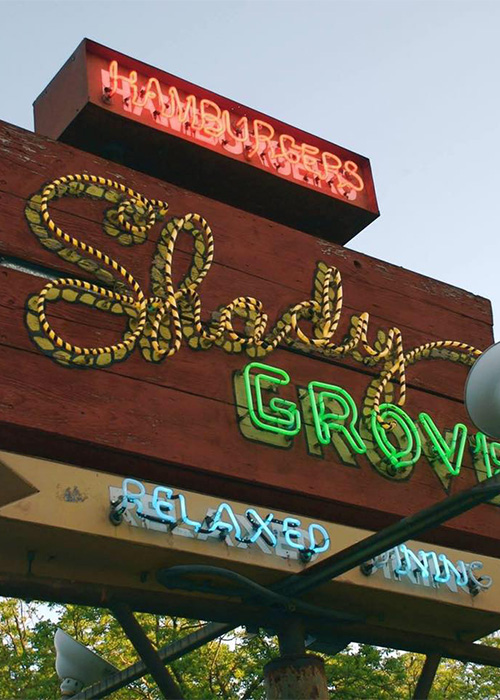 Le Shady Grove à Austin a été fermé après Covid-19.