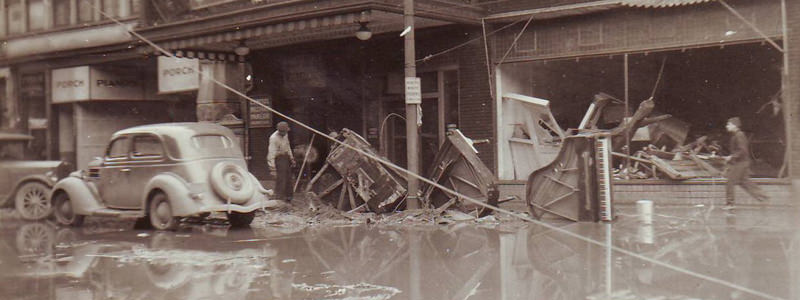 inondation de piano à johnstown