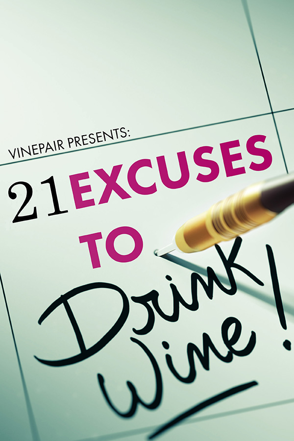 21 excuses pour boire du vin !