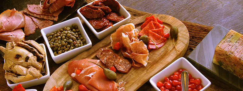 Accorder antipasti avec du vin