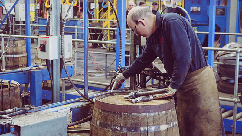 Baril de tonnelier écossais