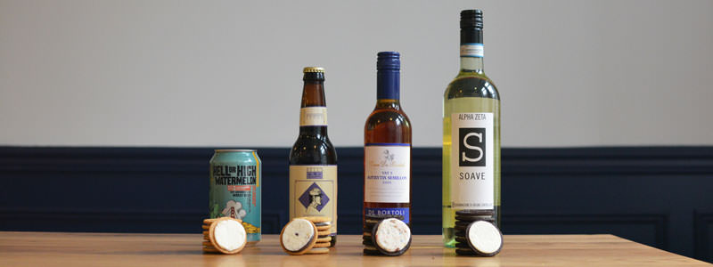 Associez Oreos avec de l'alcool!