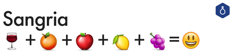 C'est de la sangria sous forme d'emoji