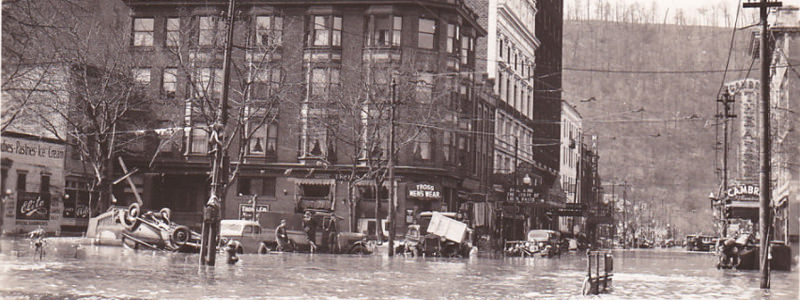 La ville inondée