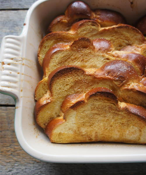 Pain doré au bourbon avec sirop d'érable bourbon - Recette