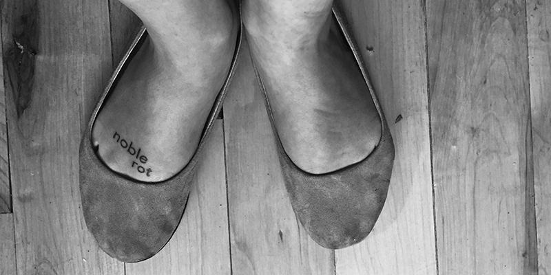 J'ai un tatouage de vin