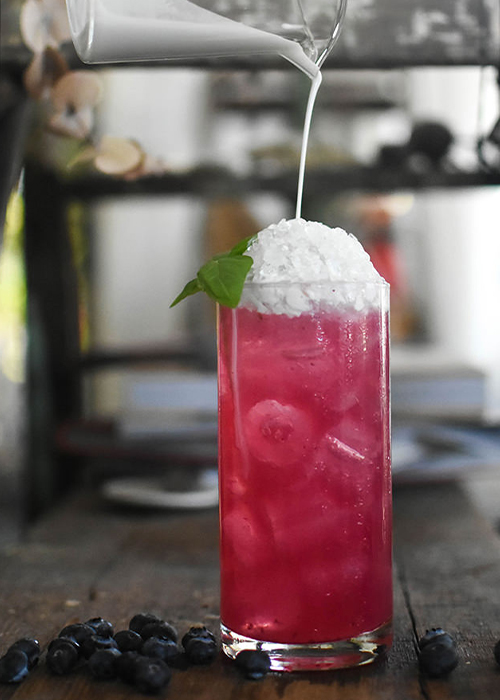 La recette Berry-Mezcal Colada est l'une des dix meilleures recettes de cocktails Mezcal.