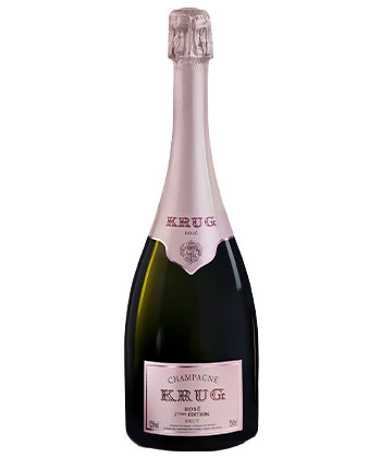 Krug Rosé 27e édition est l'une des meilleures bouteilles de champagne à offrir en cette période des fêtes.