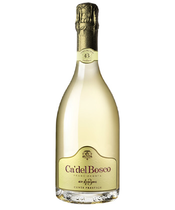 Ca' del Bosco Cuvée Prestige Brut Franciacorta NV est l'une des meilleures alternatives au Cristal Champagne. 