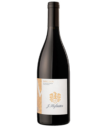 J. Hofstätter Pinot Nero 'Meczan' 2022 est l'un des meilleurs pinots noirs du Haut-Adige en Italie.