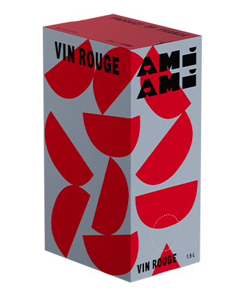 Ami Ami Vin Rouge est l'un des meilleurs vins en coffret de 2024. 