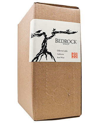 Bedrock Wine Co. 'Ode to Lulu' Rosé 2023 est l'un des meilleurs vins en boîte pour 2024. 