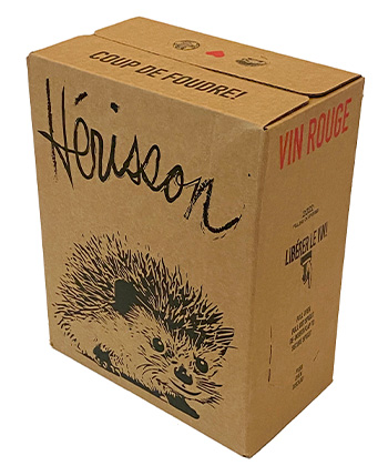 Herisson Rouge 2022 est l'un des meilleurs vins en coffret de 2024. 