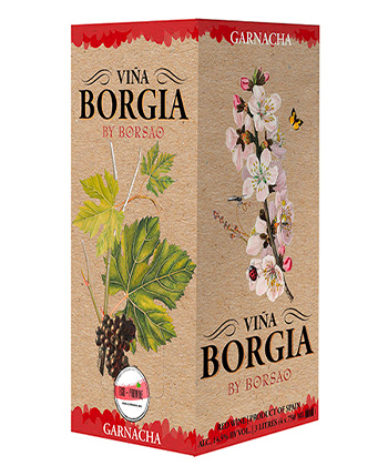 Vina Borgia Garnacha 2021 est l'un des meilleurs vins en boîte pour 2024. 