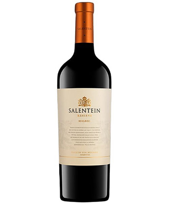 Bodegas Salentein Reserve Malbec 2021 est l'un des meilleurs Malbecs de 2024. 
