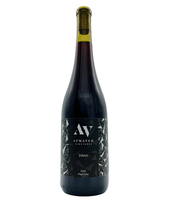 Atwater Vineyards Syrah 2022 est l'une des meilleures Syrah de la côte Est américaine.